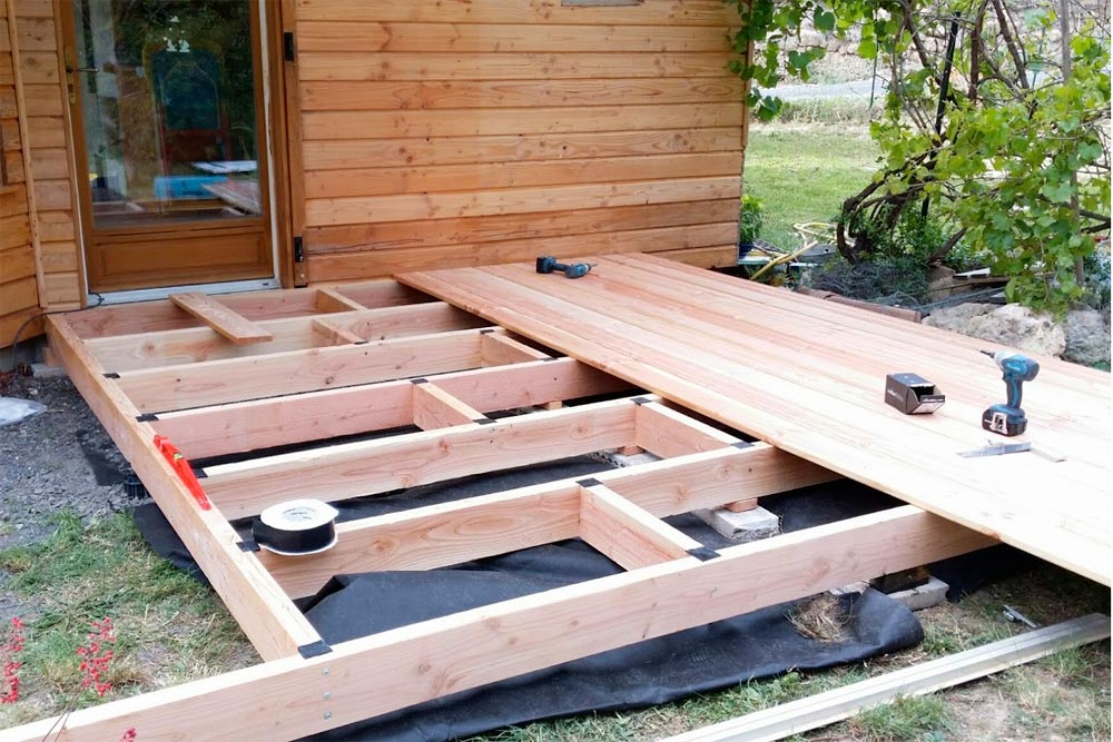 terrasse bois construction